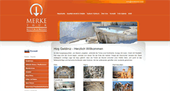 Desktop Screenshot of merketour.com